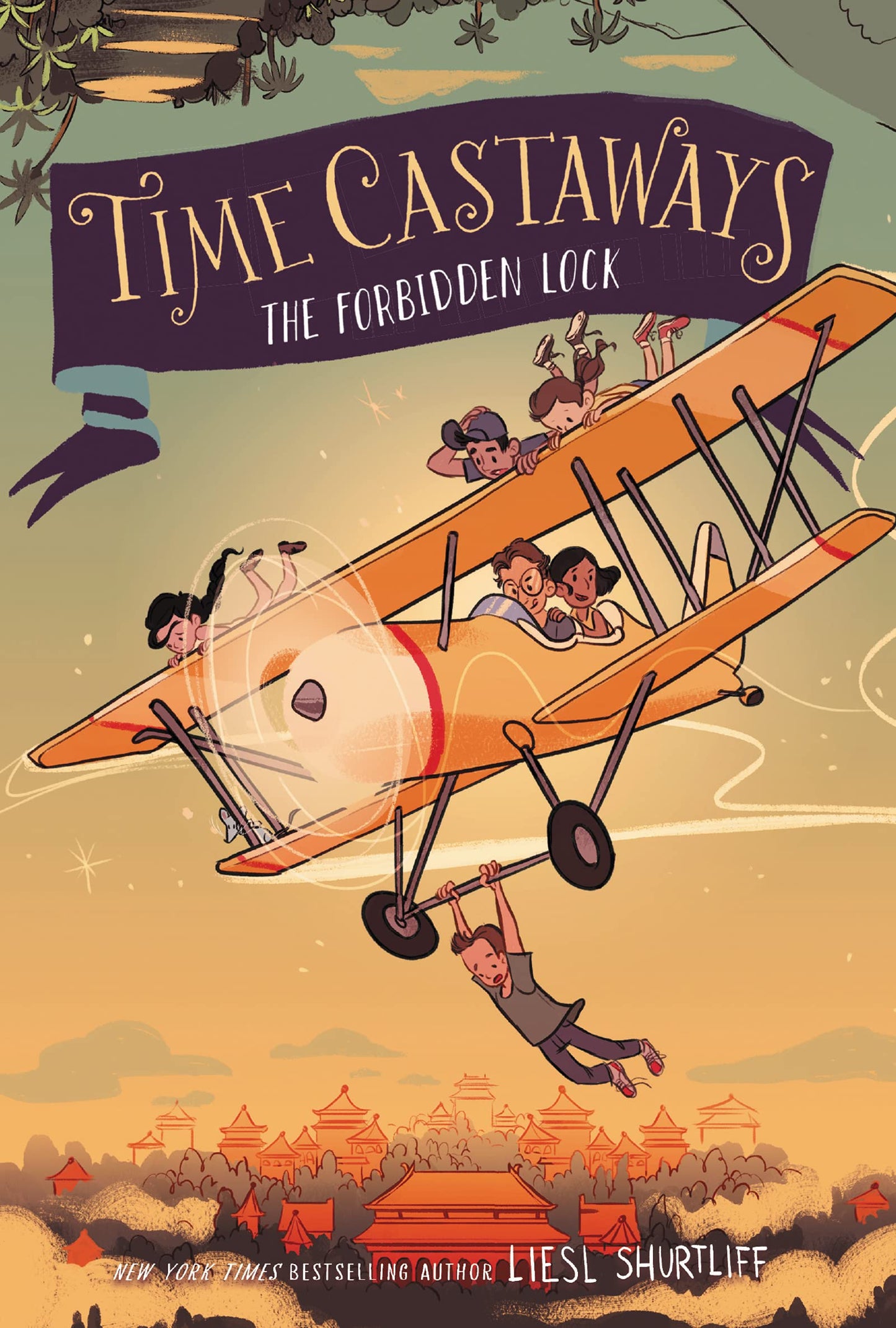 Time Castaways #3: The Forbidden Lock: A Magical Adventure Where Siblings Battle Time Pirates to Save History for Kids (Ages 8-12)