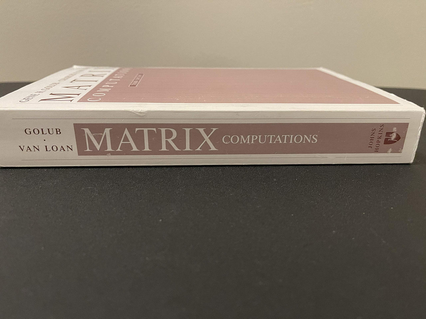 Matrix Computations (Johns Hopkins Studies in Mathematical Sciences)(3rd Edition)