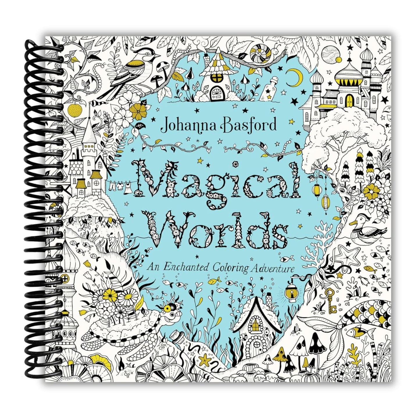 Magical Worlds: An Enchanted Coloring Adventure