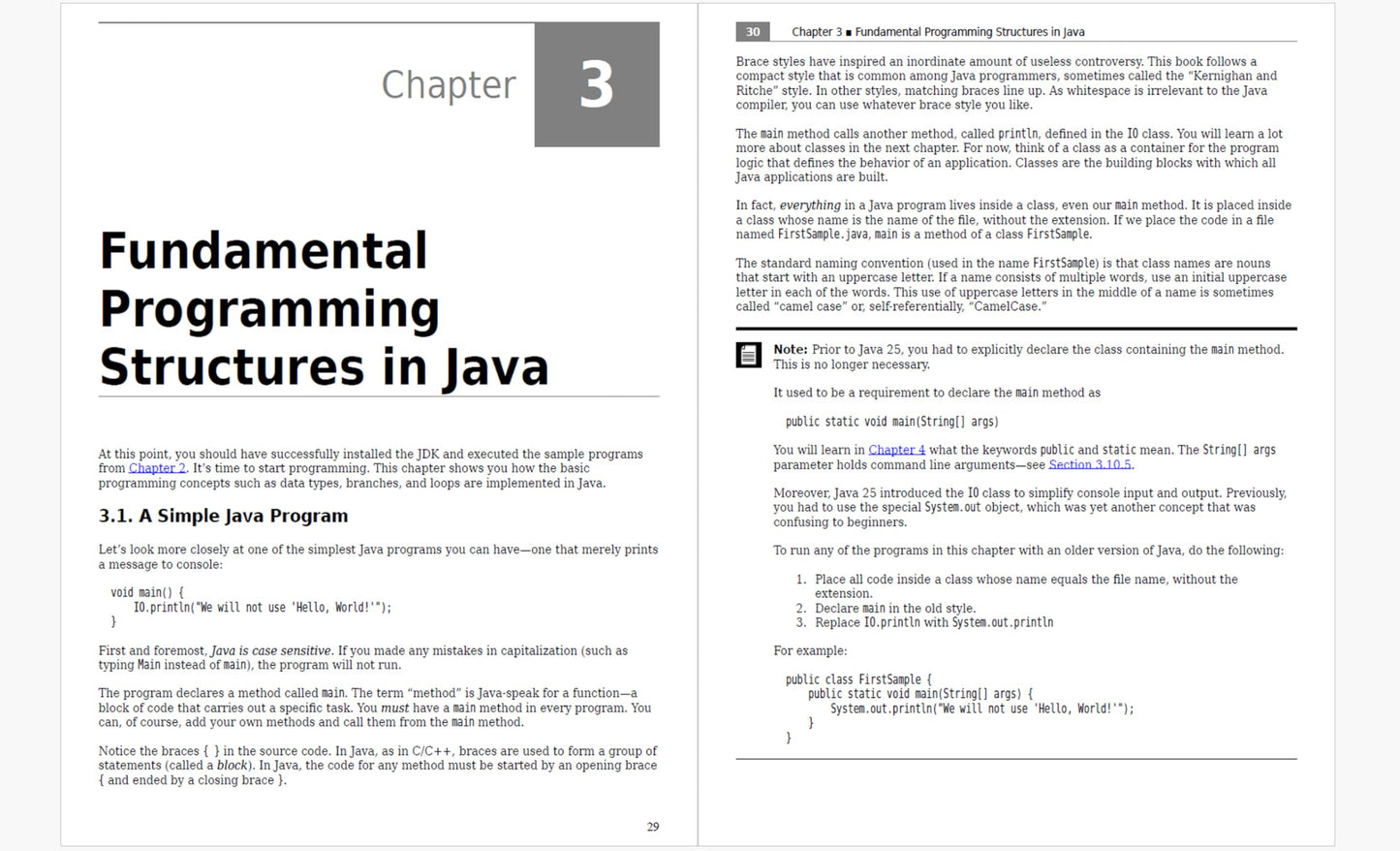 Core Java, Volume I: Fundamentals (Oracle Press for Java)