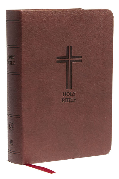 KJV, Reference Bible, Compact, 8-point Print, Leathersoft, B