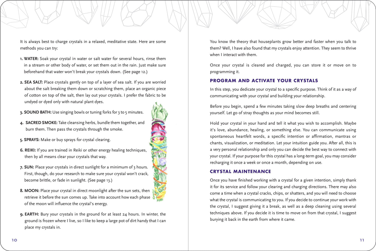 Crystals Journal: Integrate the Healing Powers of Crystals Into Your Life