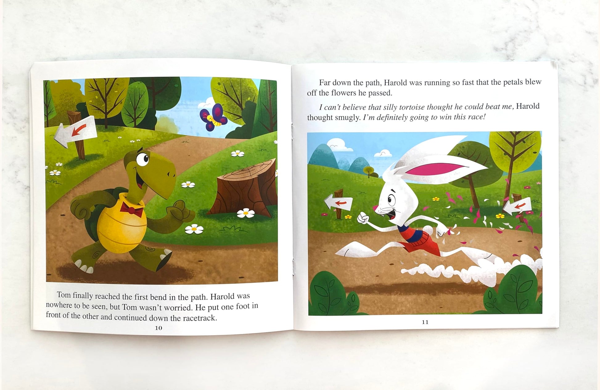 Phidal The Tortoise and the Hare Little Classics - Stories for kids, 24-page storybook