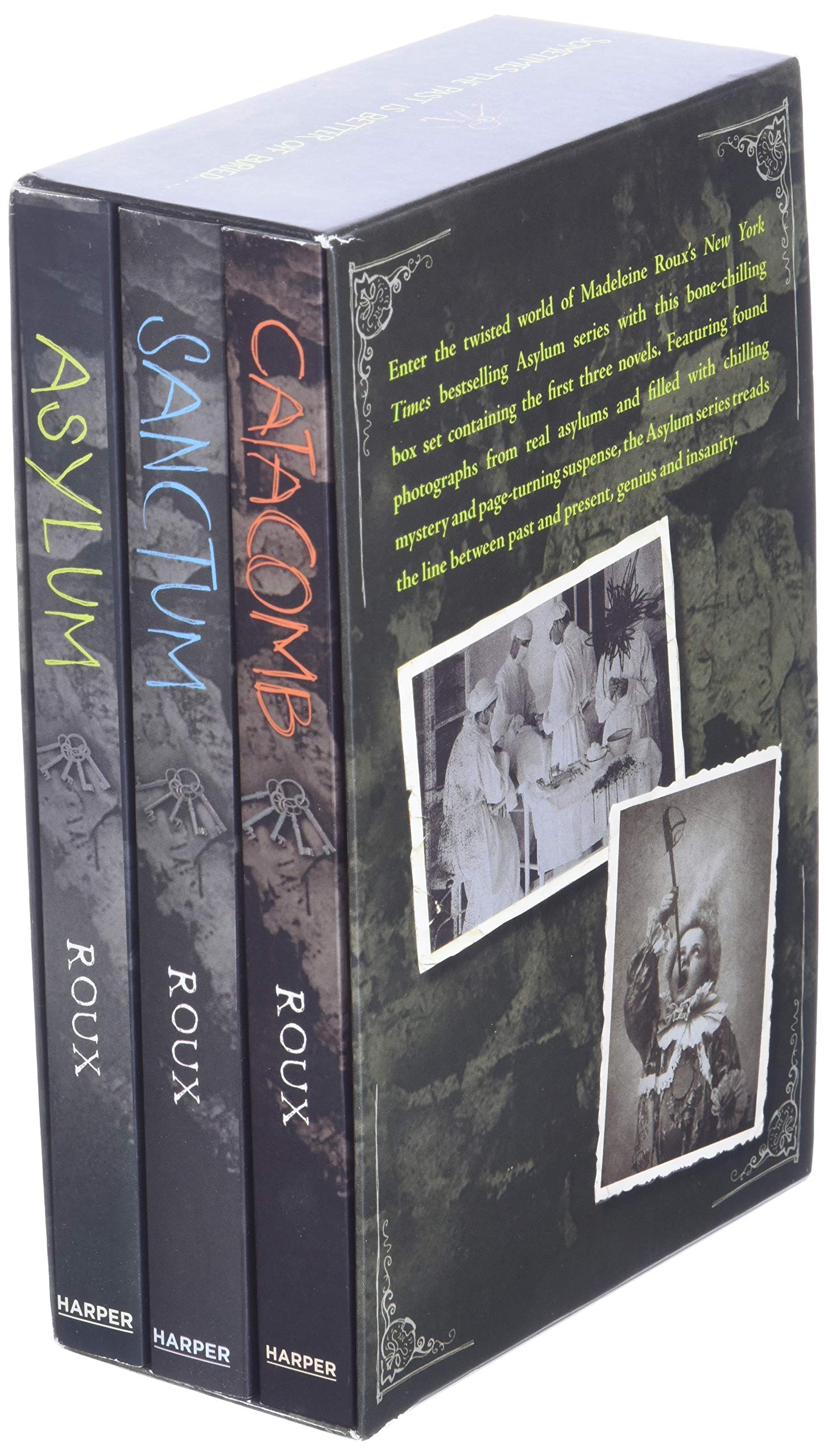 Asylum 3-Book Box Set: Asylum, Sanctum, Catacomb
