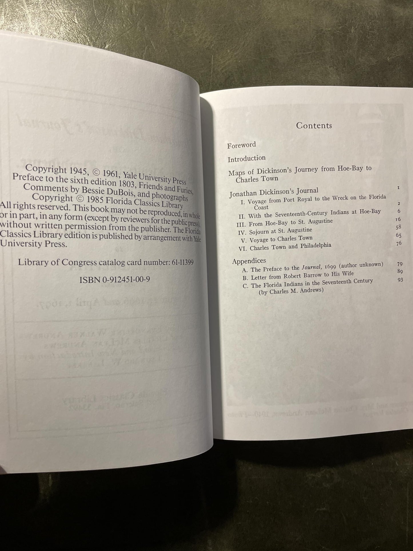 Jonathan Dickinson's Journal