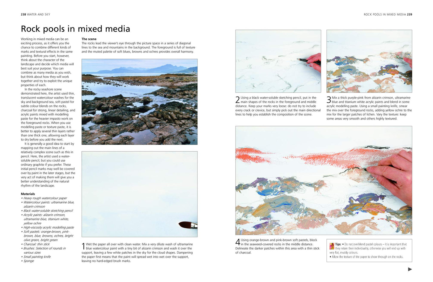 Mastering the Art of Landscapes: A Step-By-Step Course With 30 Drawing And Painting Projects And 800 Photographs