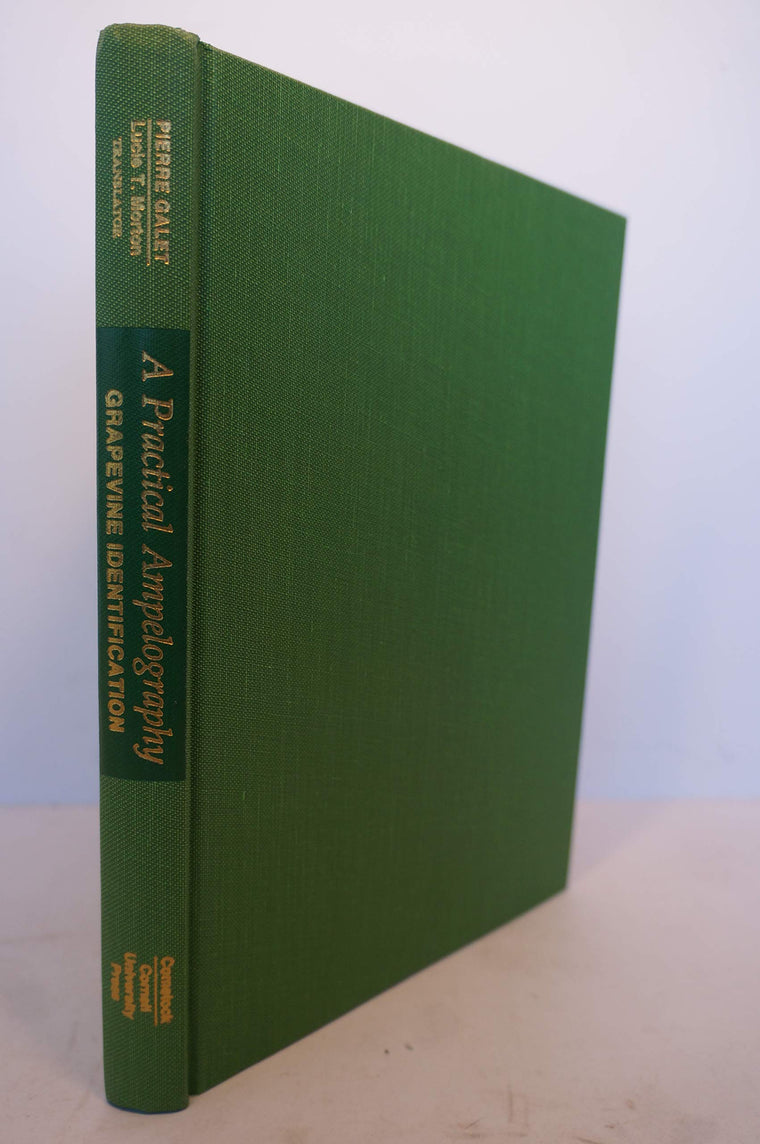 A Practical Ampelography: Grapevine Identification (Comstock Bk) — back cover