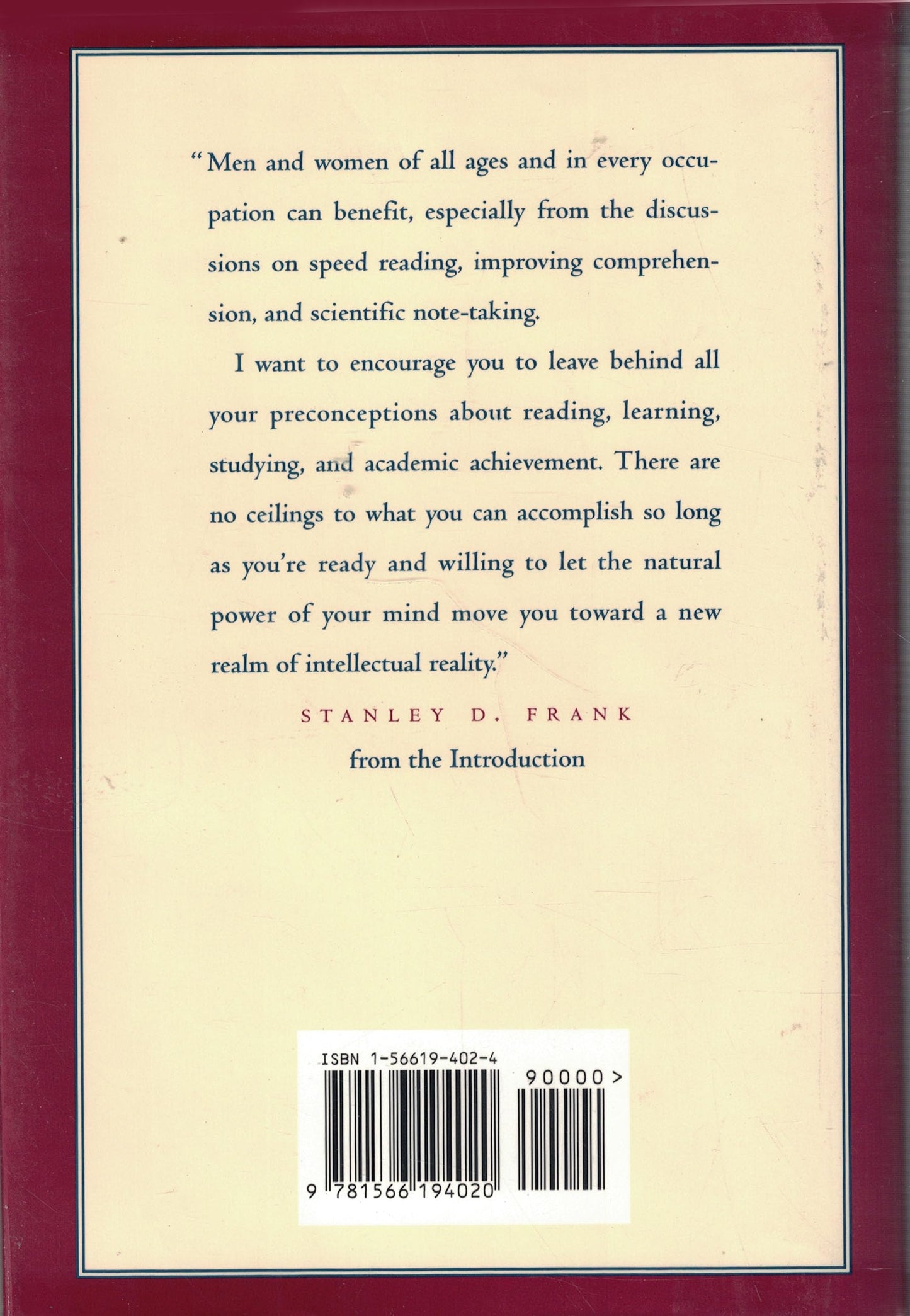 The Evelyn Wood Seven-Day Speed Reading and Learning Program