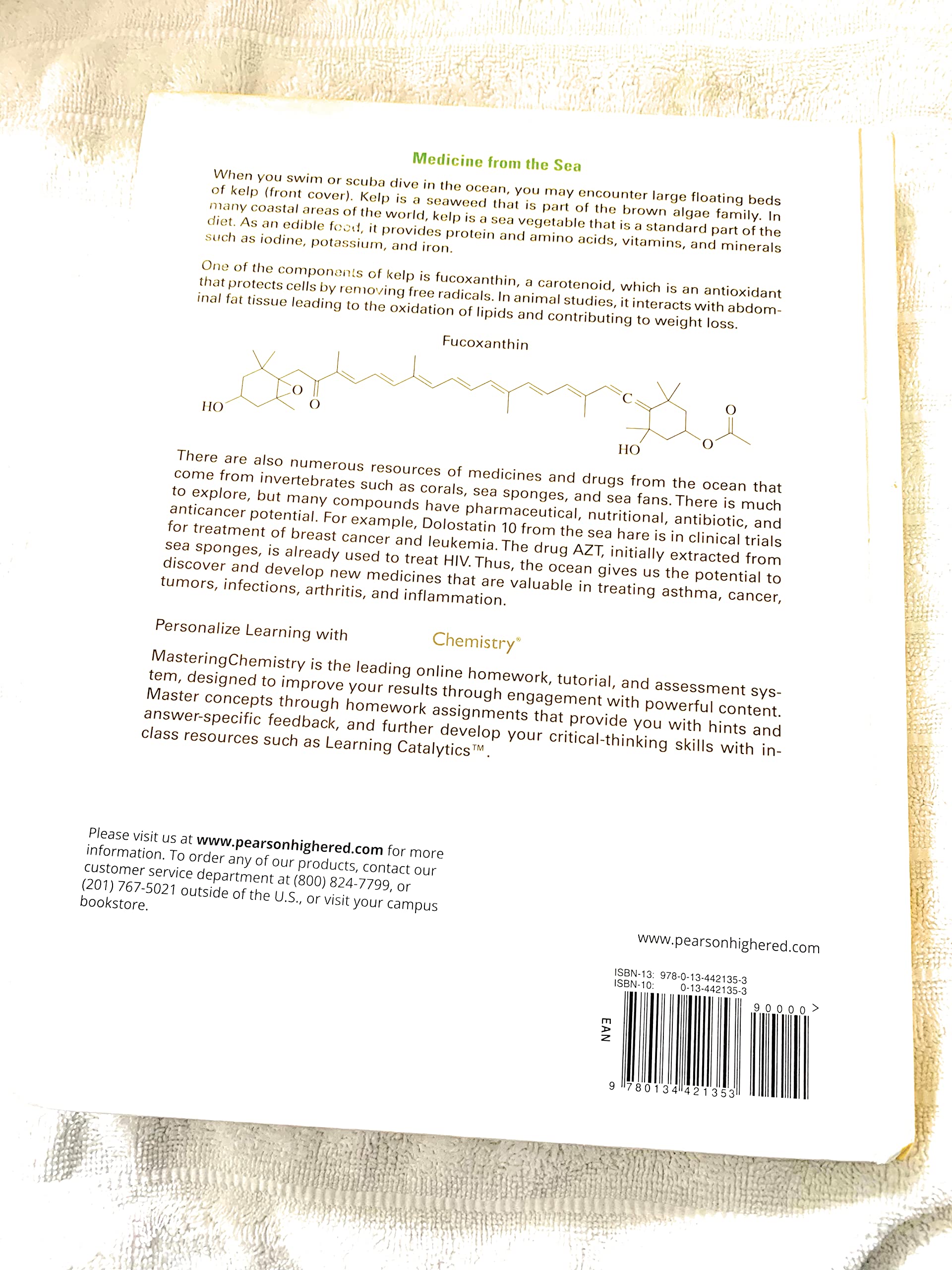 Chemistry: An Introduction to General, Organic, and Biological Chemistry