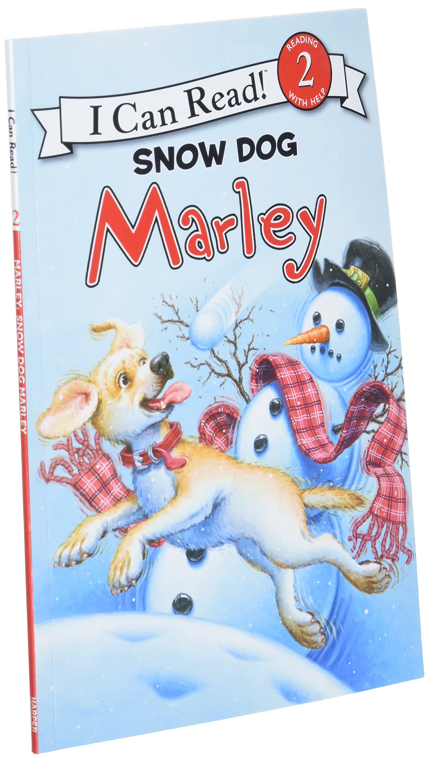 Marley: Snow Dog Marley: A Winter and Holiday Book for Kids (I Can Read Level 2)