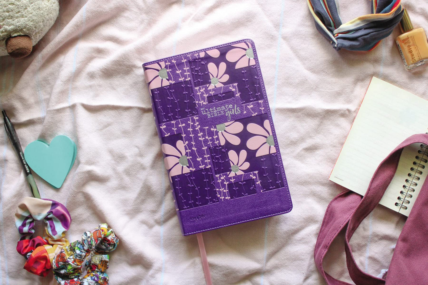 NIV, Ultimate Bible for Girls, Faithgirlz Edition, Leathersoft, Purple: The Perfect Christian Faith Gift for Your Tween Girl, Age 8-12