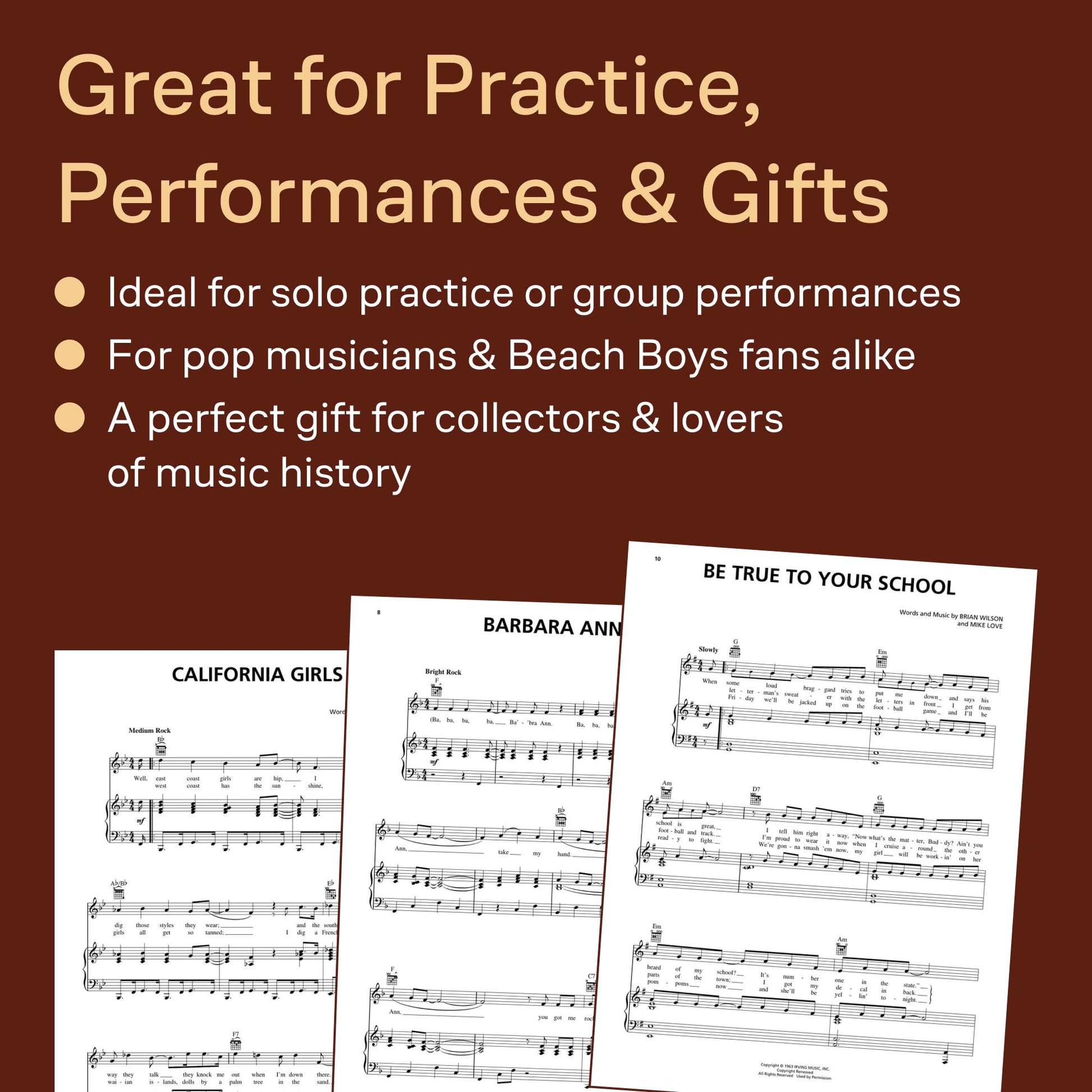 The Beach Boys Anthology Songbook  Piano Vocal Guitar Sheet Music Collection  44 Classic Hits for Intermediate Musicians  Surf Rock Pop Music Book for Singers and Guitarists