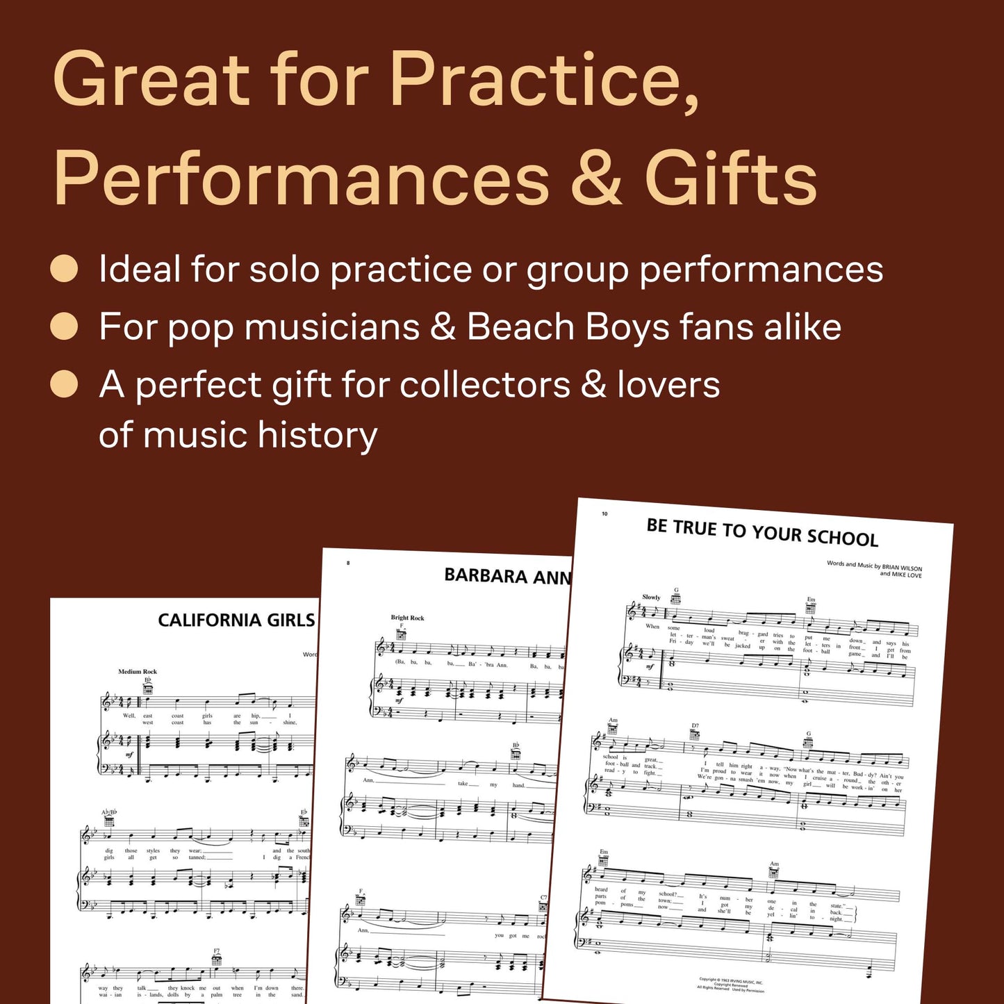 The Beach Boys Anthology Songbook  Piano Vocal Guitar Sheet Music Collection  44 Classic Hits for Intermediate Musicians  Surf Rock Pop Music Book for Singers and Guitarists