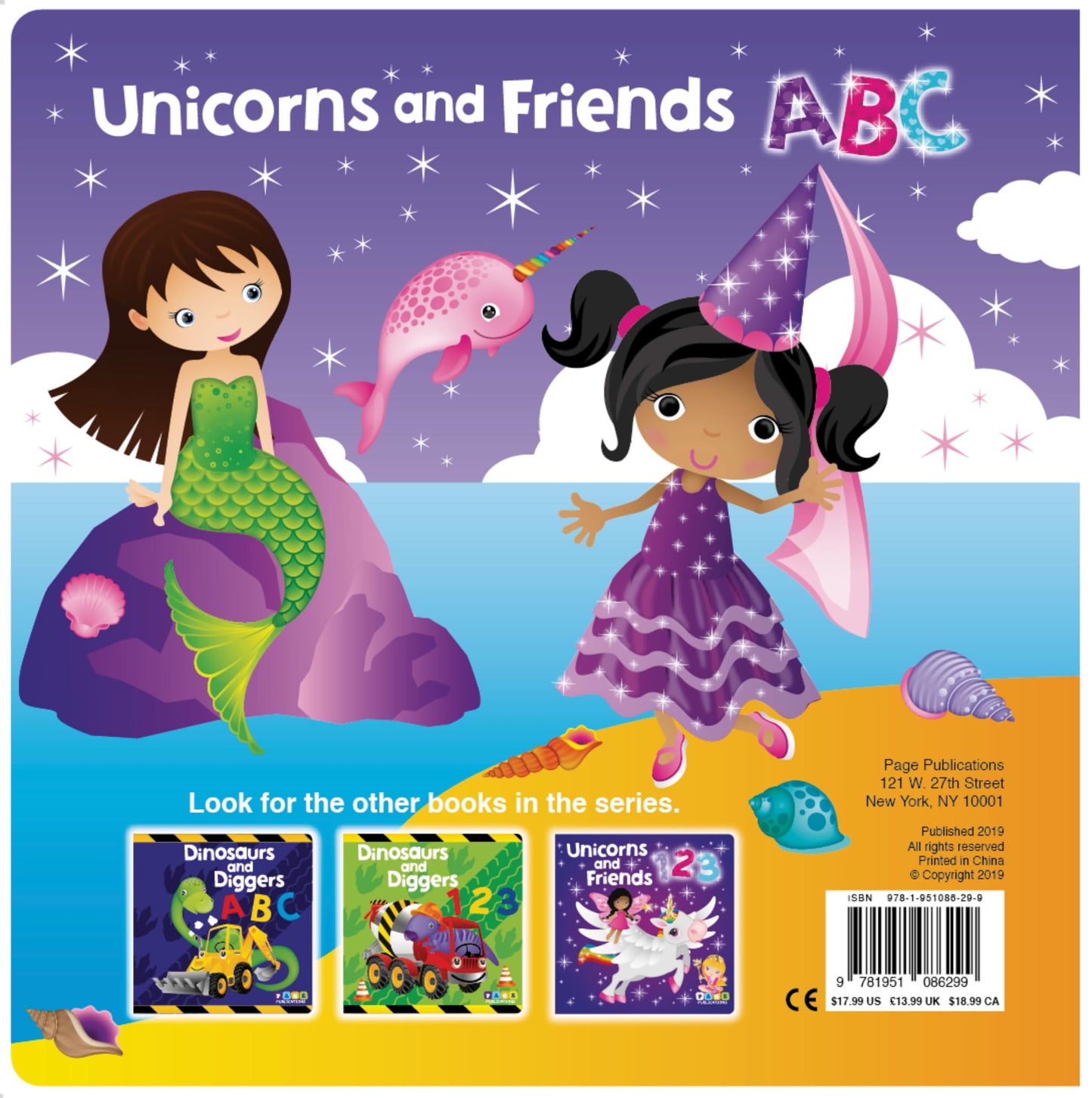 Unicorns and Friends ABC - Kids Books - Childrens Books - Toddler Books by Page Publications