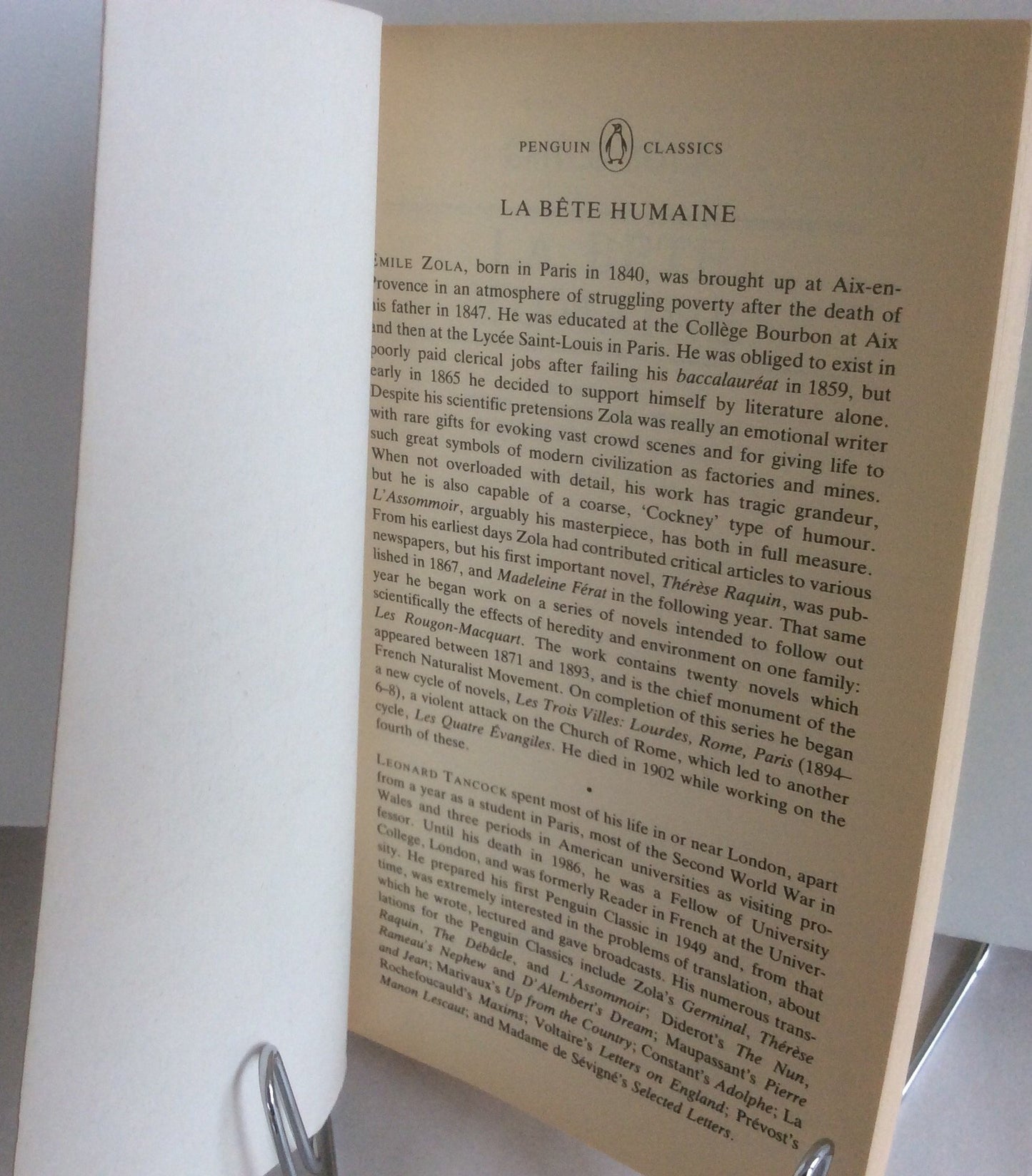 La Bte Humaine (Penguin Classics)