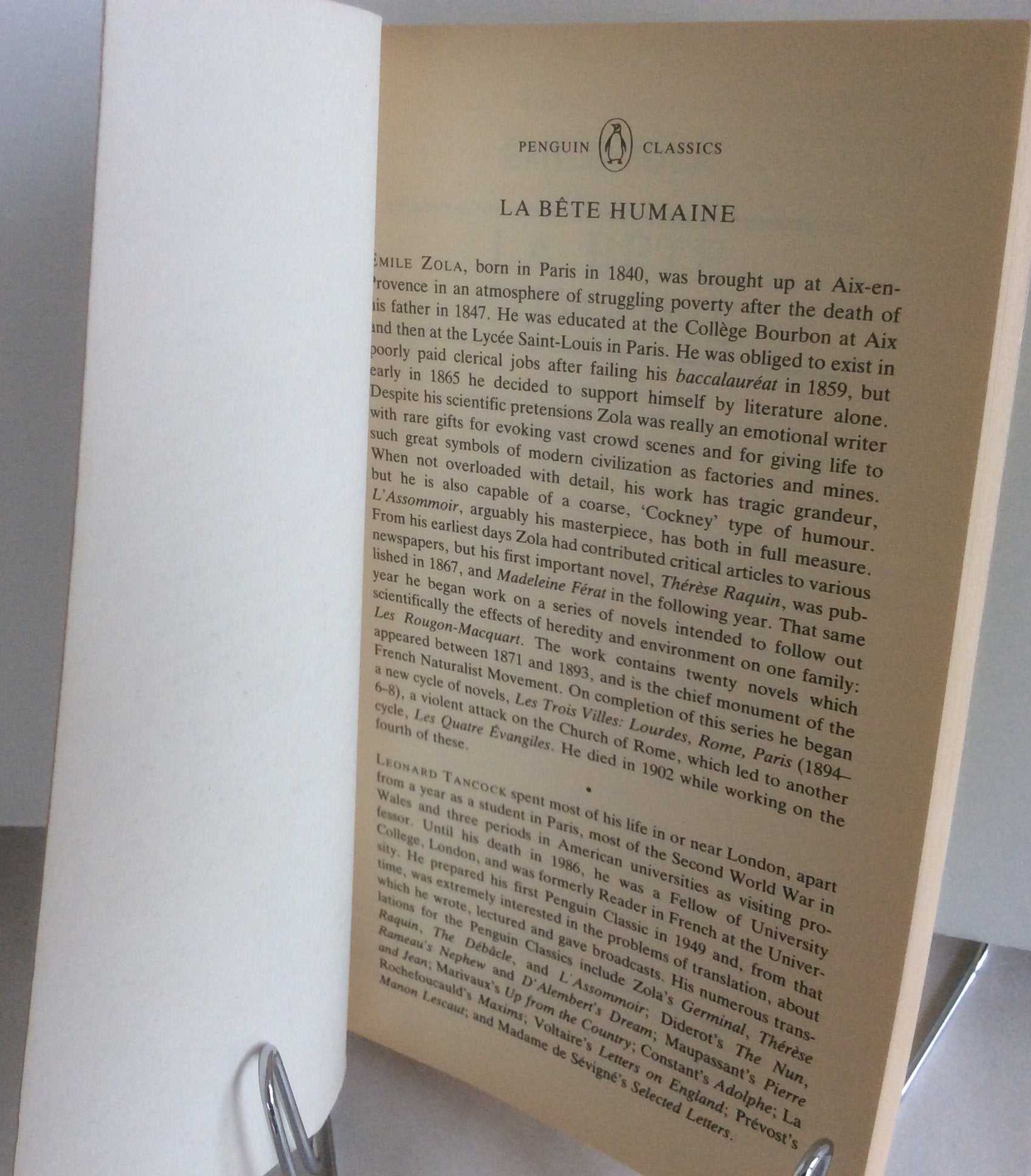 La Bte Humaine (Penguin Classics)