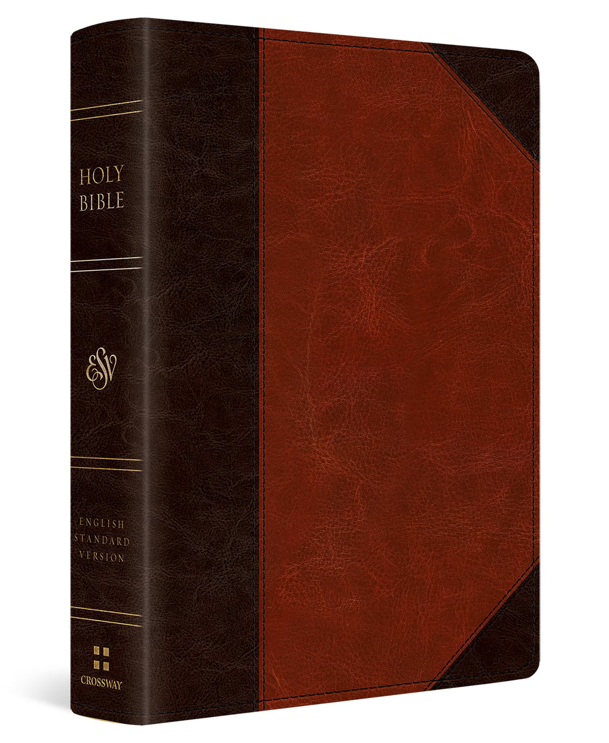 ESV Reader's Bible (TruTone, Brown/Cordovan, Portfolio Design): Holy Bible, English Standard Version