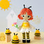 Kawaii Crochet Dolls: Amigurumi patterns for 10 adorable dolls and 30 cute characters