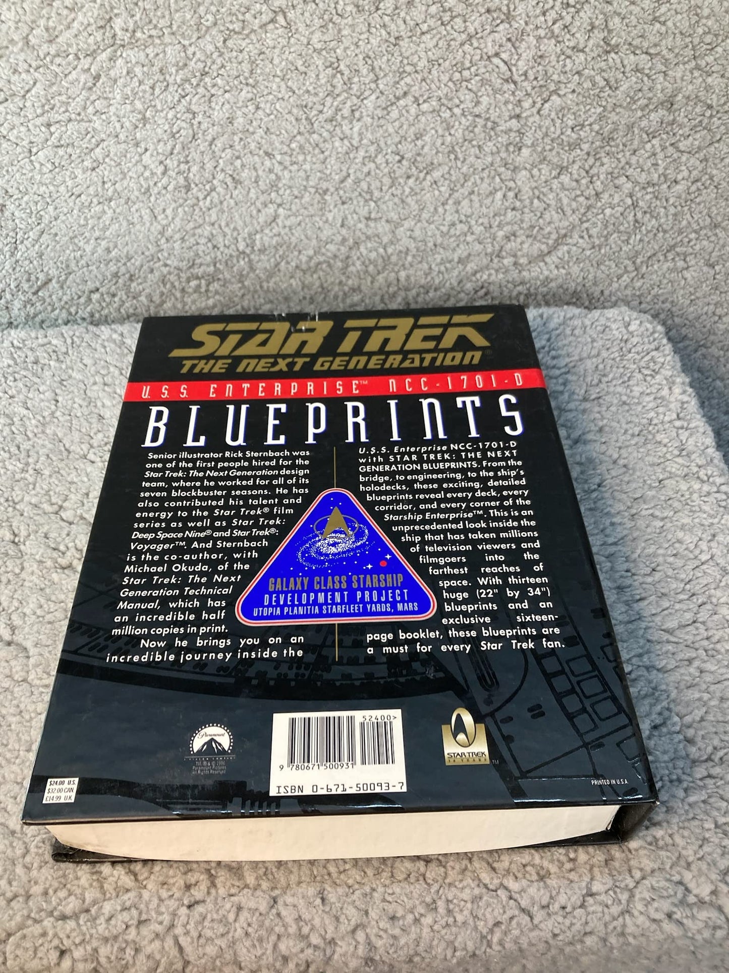 Blueprints: Star Trek: Next Generation NCC-1701-D by Sternba