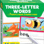 School Zone Three-Letter Words Write & Reuse Learning Cards: 32 Interactive Flash Cards, Preschool, Kindergarten, Letter & Word Recognition, Printing, Wipe Clean, Includes Dry Erase Marker