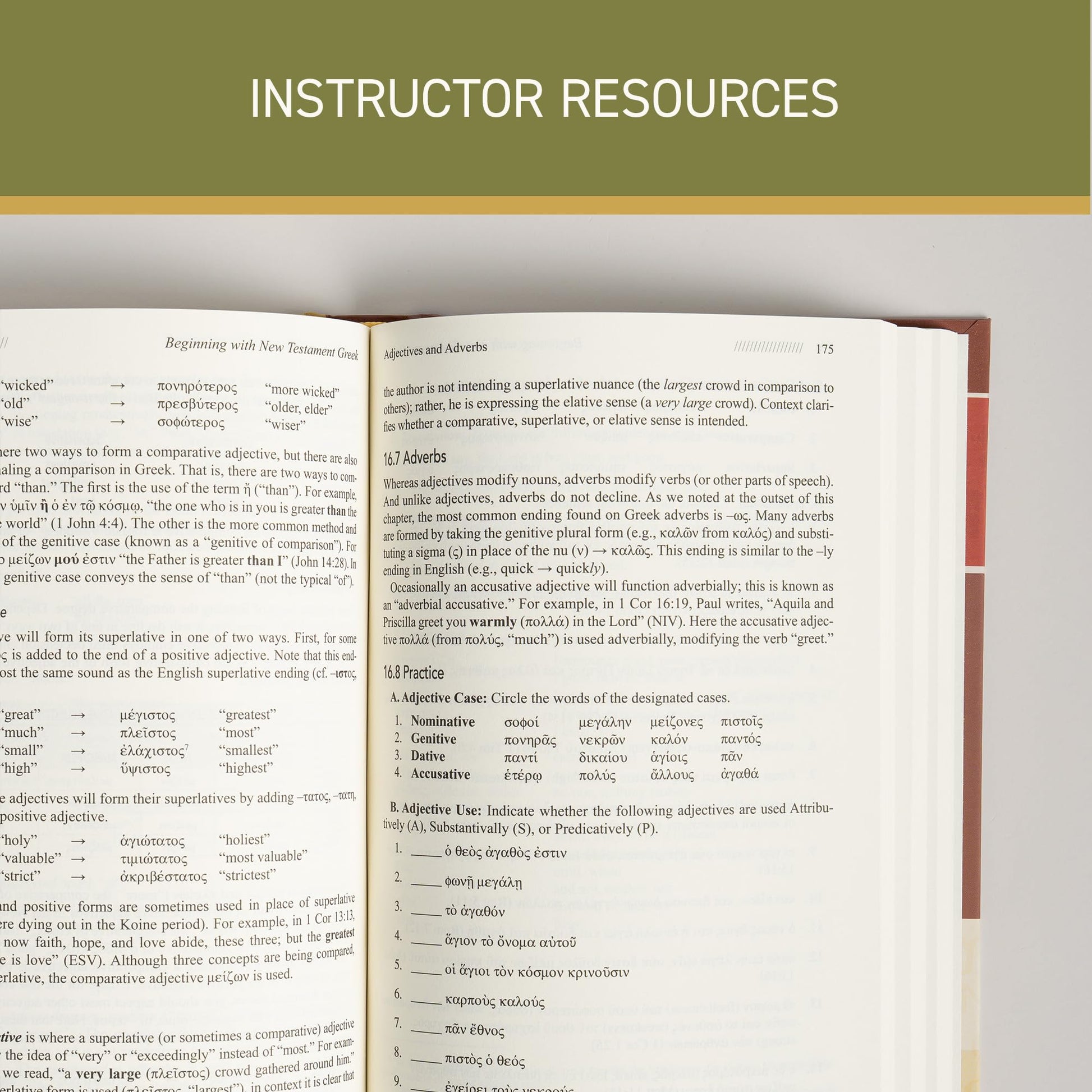Beginning with New Testament Greek: An Introductory Study of the Grammar and Syntax of the New Testament