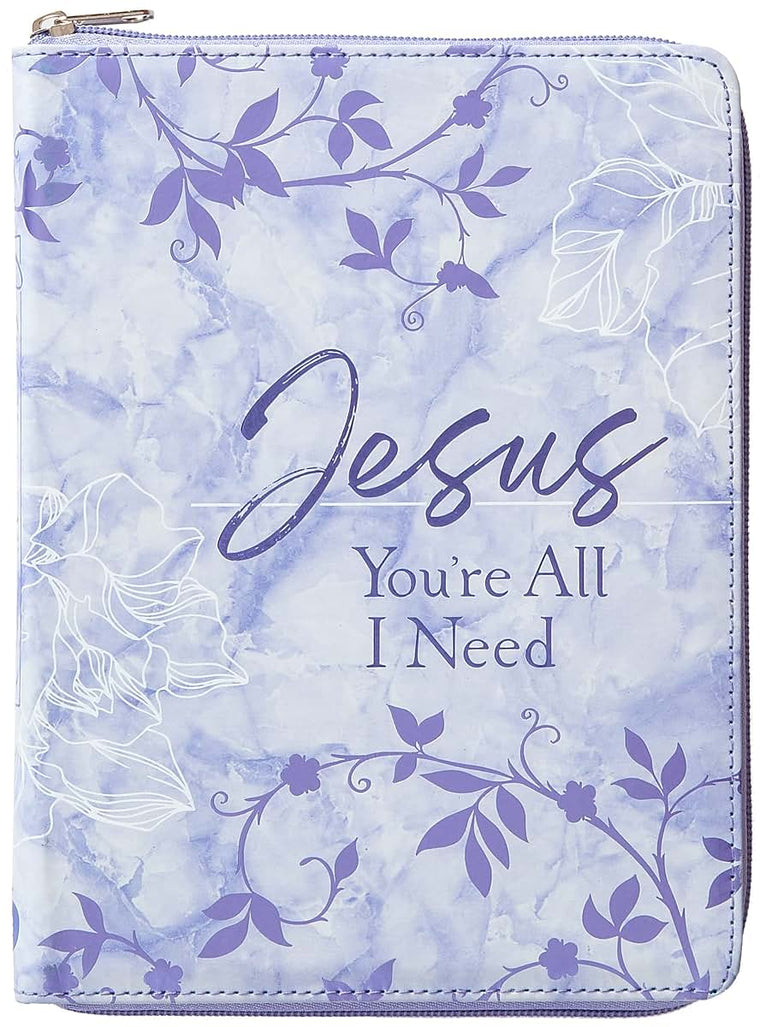 Jesus Youre All I Need ziparound devotional