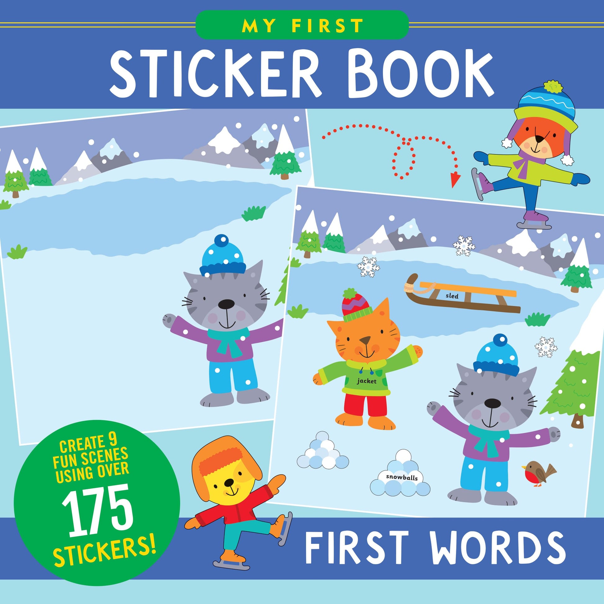 My First Sticker Book - First Words (175 Stickers)
