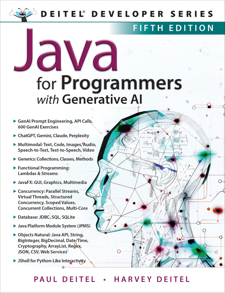 Java for Programmers: with Generative AI (Deitel Developer Series)