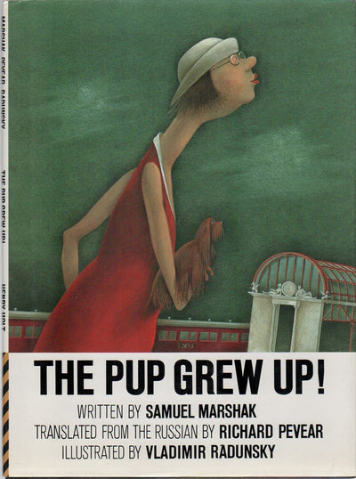 The Pup Grew Up! (English and Russian Edition)