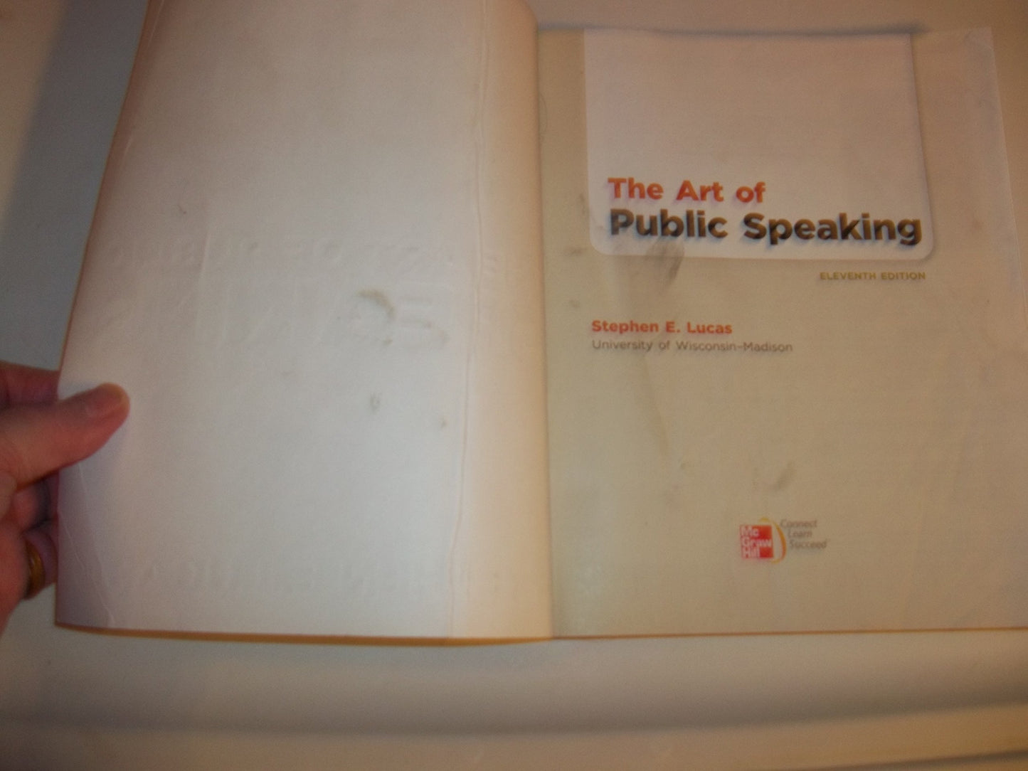 The Art of Public Speaking, 11th Edition by Lucas, Stephen