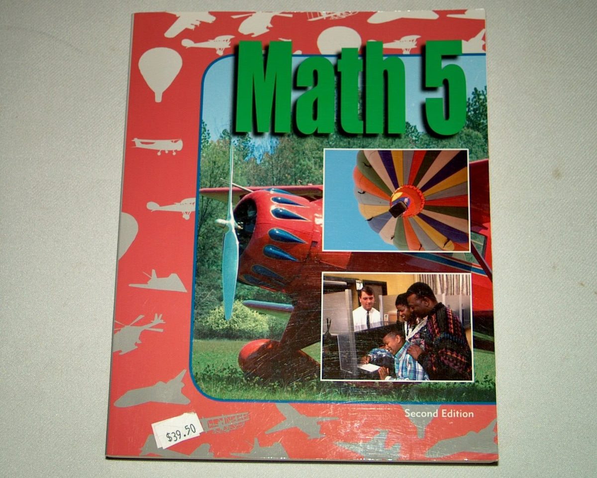 Math 5 for Christian Schools