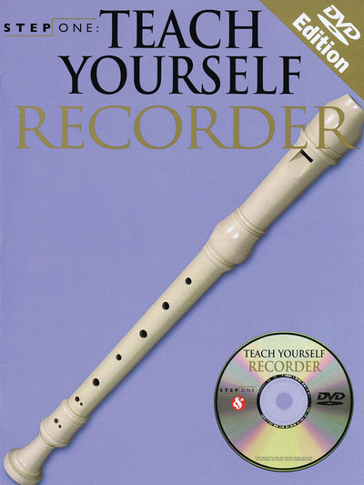 STEP ONE - TEACH YOURSELF RECORDER BOOK/CD/DVD