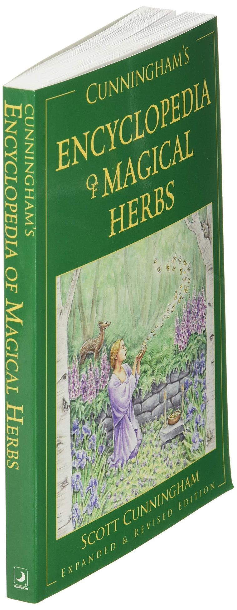 Cunningham's Encyclopedia of Magical Herbs (Llewellyn's Sourcebook Series) — back cover