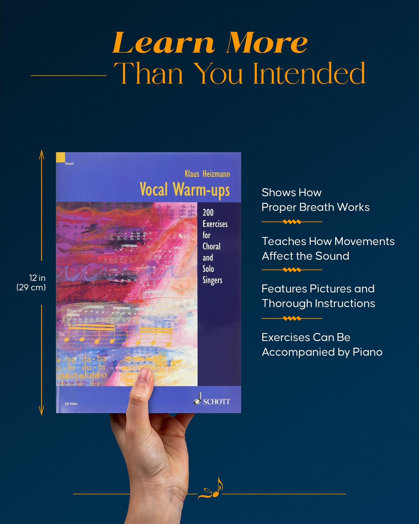 Vocal Warm-Ups: 200 Exercises for Chorus and Solo Singers - Vocal Training Guide - Collection of Vocal Lessons