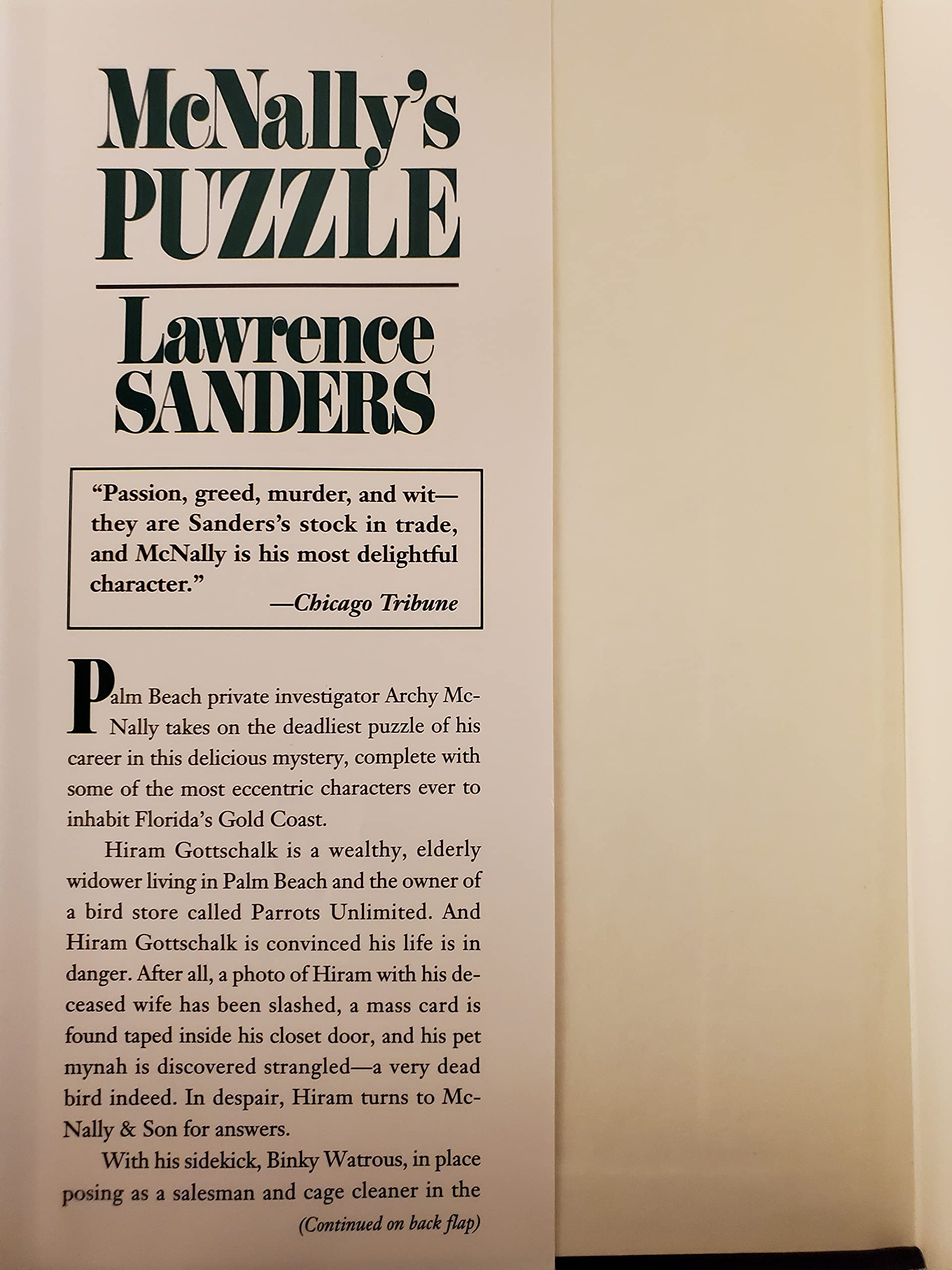 McNally's Puzzle