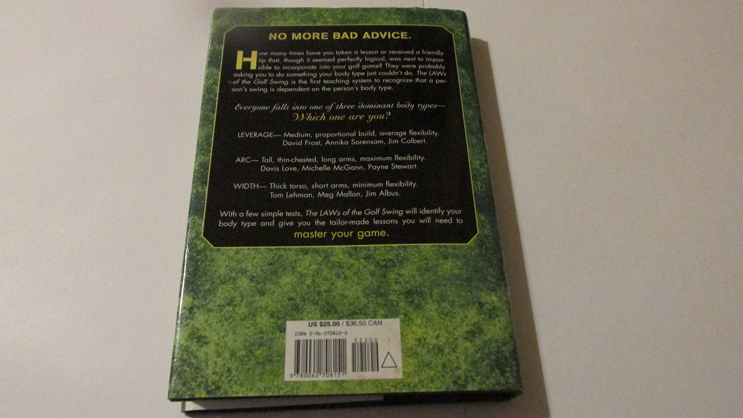 The LAWs of the Golf Swing: Body-Type Your Golf Swing and Master Your Game