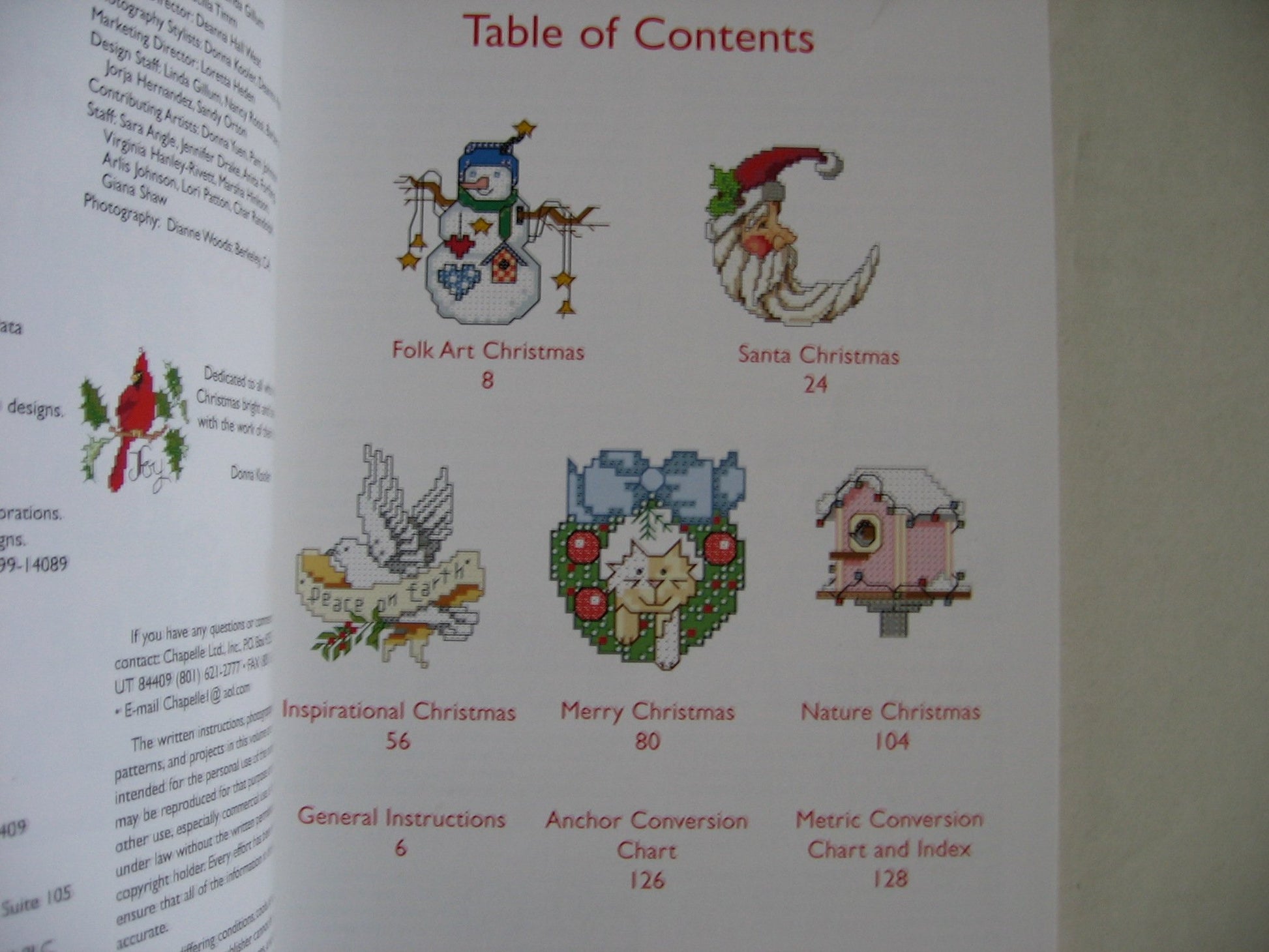 Donna Kooler's 555 Christmas Cross-Stitch Designs