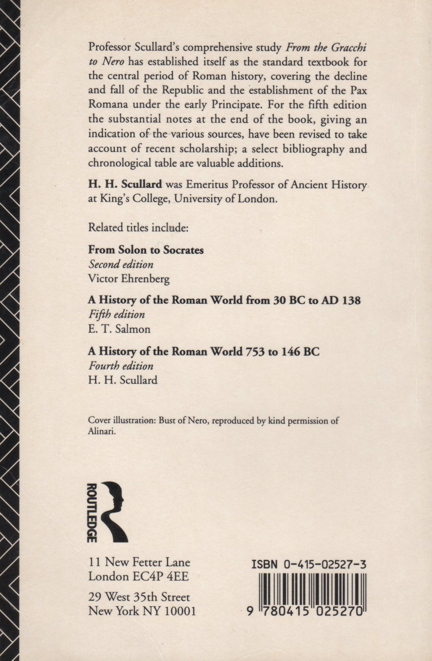 From the Gracchi to Nero: A History of Rome from 133 BC to AD 68