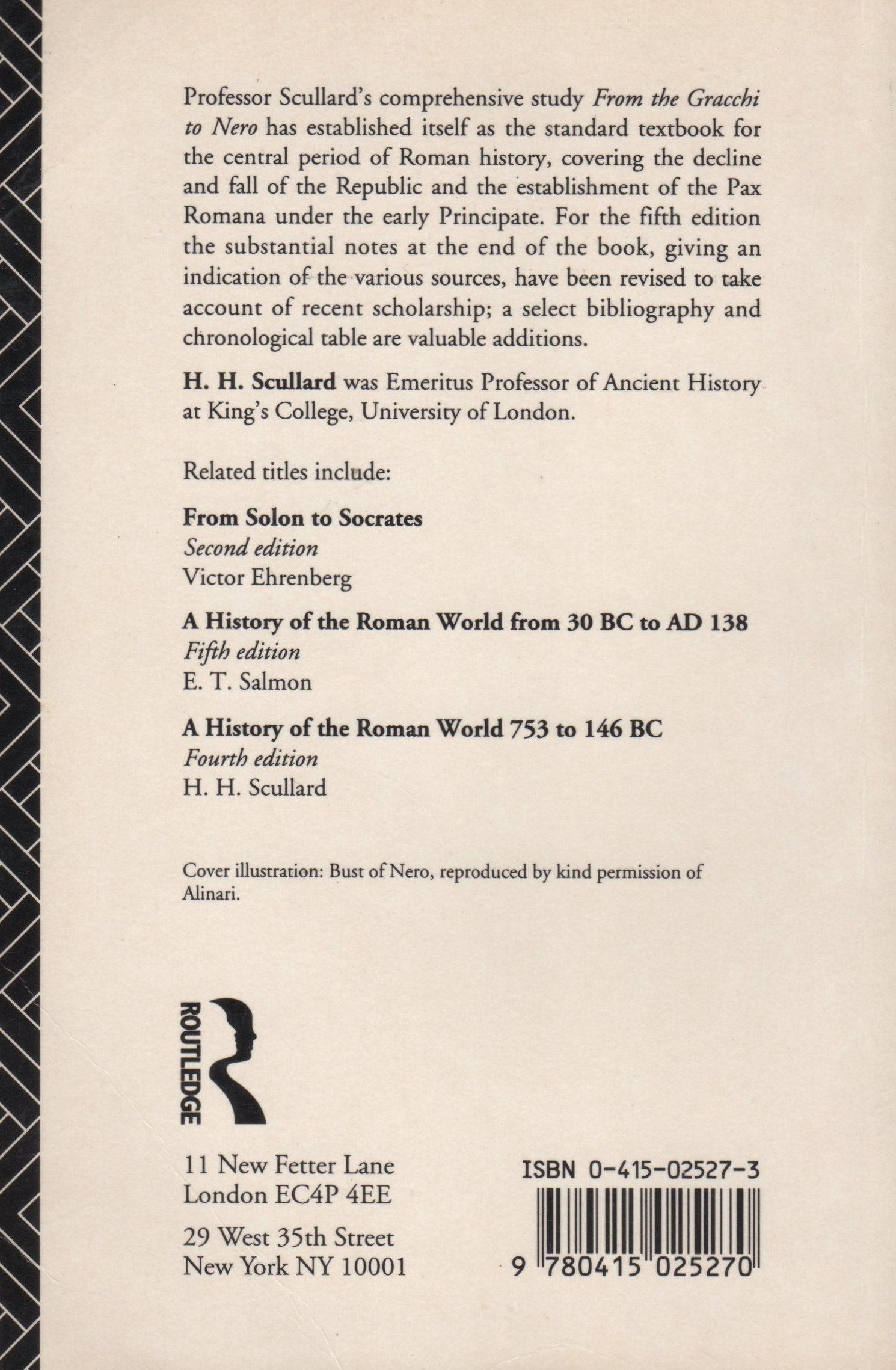 From the Gracchi to Nero: A History of Rome from 133 BC to AD 68