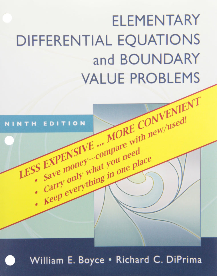Elementary Differential Equations