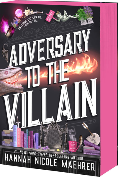Adversary to the Villain: A Cozy Fantasy Romantic Comedy (Assistant and the Villain, 4)