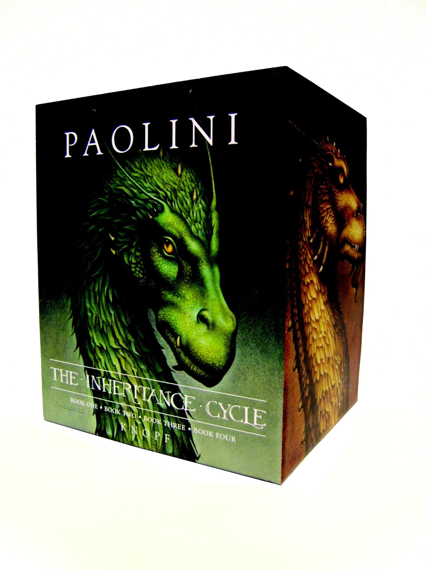 Knopf Books for Young Readers, Cycle 4- Hard Cover Boxed Set (Eragon, Eldest, Brisingr, Inheritance)