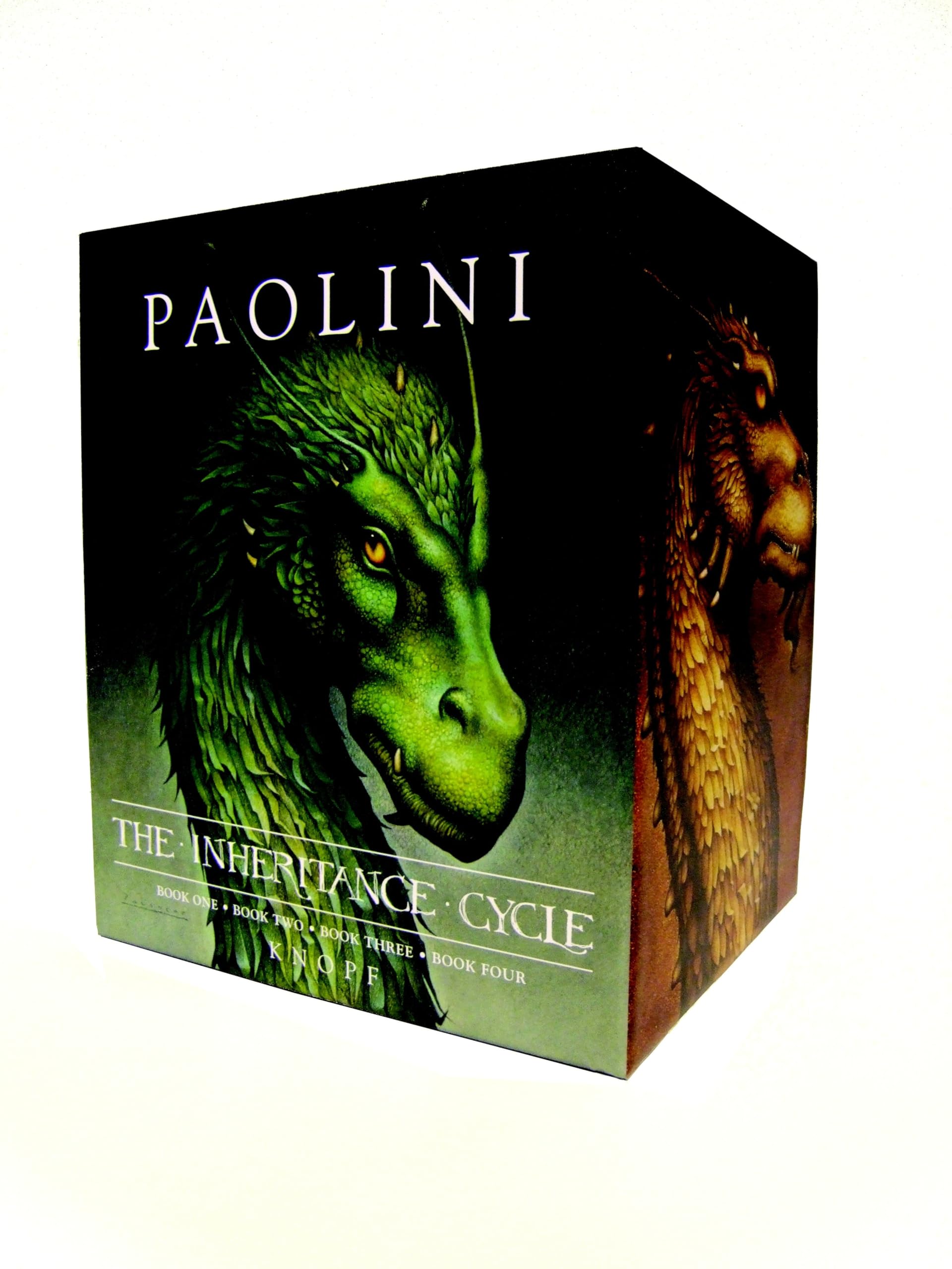 Knopf Books for Young Readers, Cycle 4- Hard Cover Boxed Set (Eragon, Eldest, Brisingr, Inheritance)