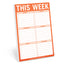 Knock Knock This Week Note Pad 6 x 9-inches