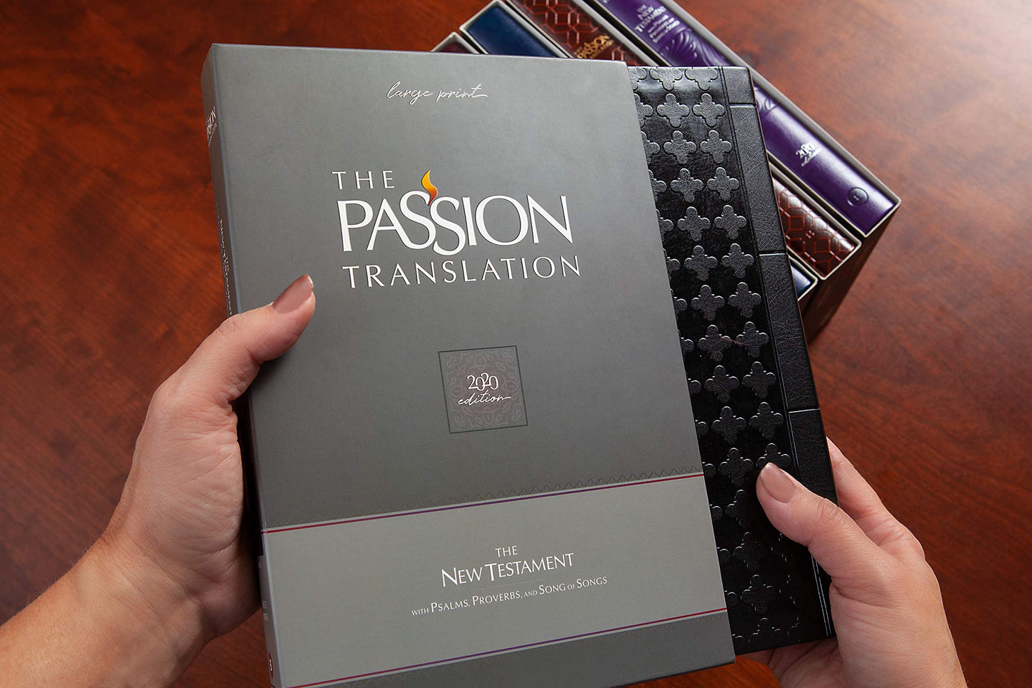 The Passion Translation New Testament (2020 Edition) Large Print Burgundy: With Psalms, Proverbs, and Song of Songs (Faux Leather) - A Perfect Gift for Confirmation, Holidays, and More