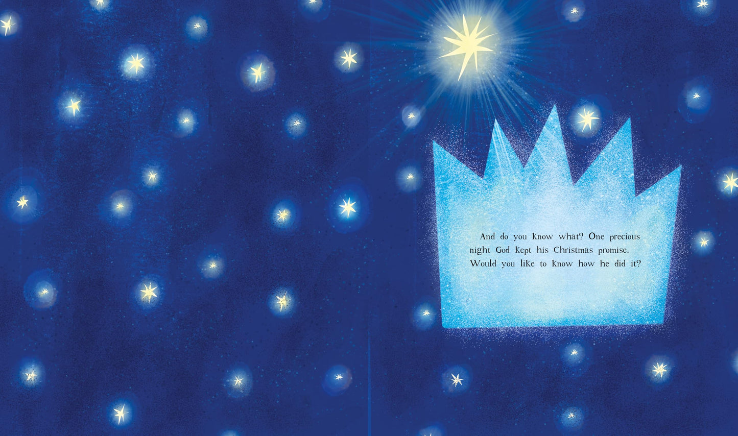The Christmas Promise: A True Story from the Bible about God's Forever King (Illustrated Christian Christmas gift for kids ages 3-6 telling the nativity story)