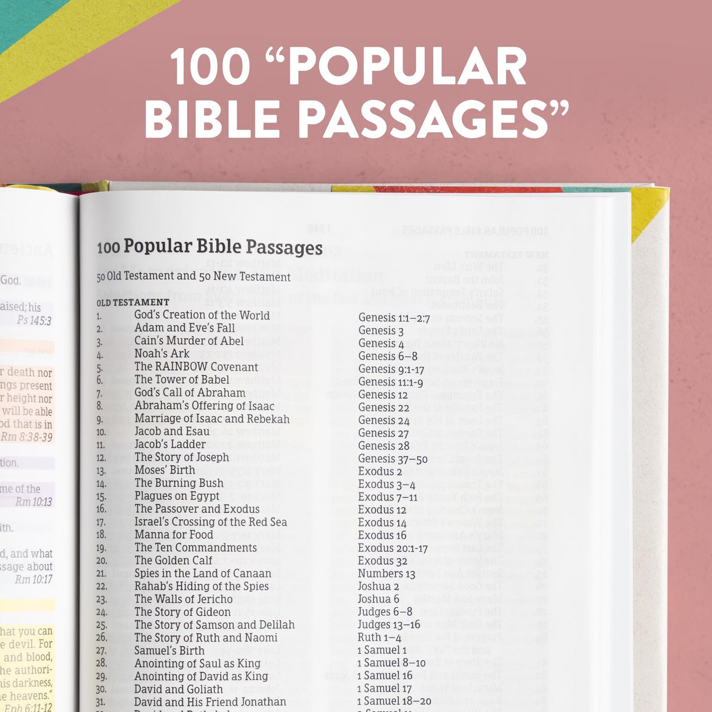 CSB Rainbow Study Bible, Hardcover