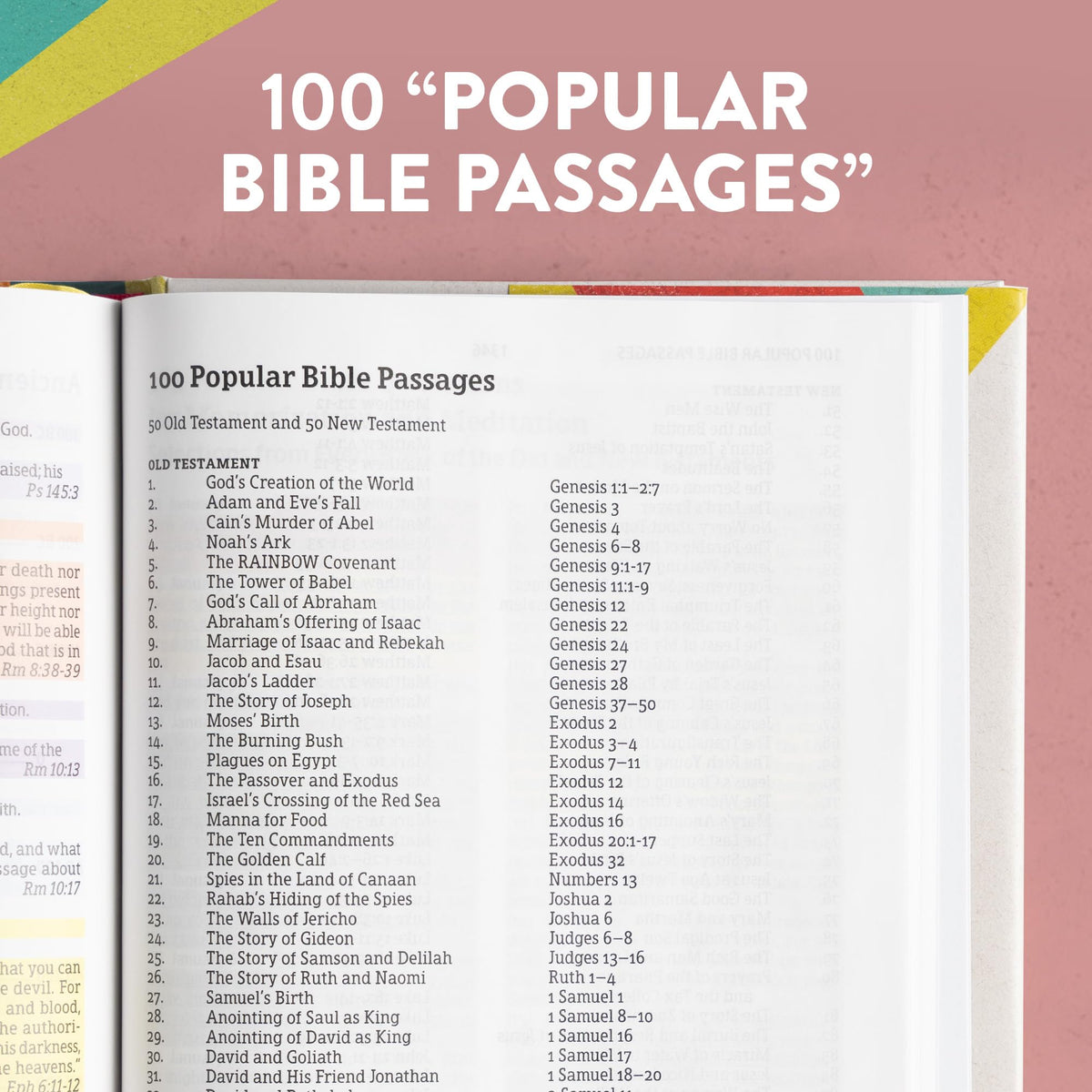 CSB Rainbow Study Bible, Hardcover