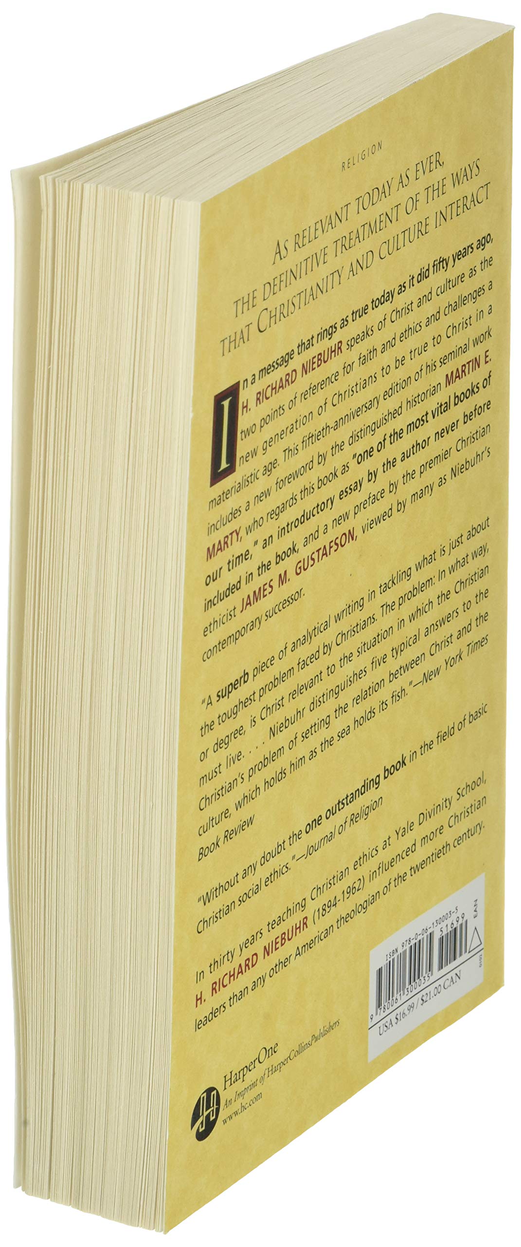 Christ and Culture (Torchbooks)