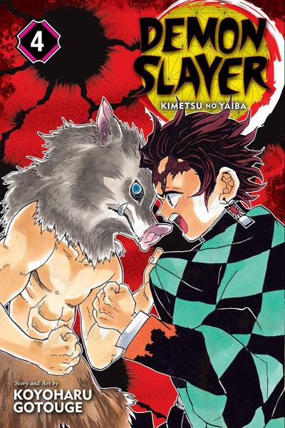 Demon Slayer: Kimetsu no Yaiba, Vol. 4 (4) by Koyoharu Gotouge